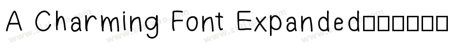 A Charming Font Expanded字体转换